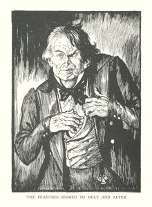 Ilustração para "O estranho caso do Dr. Jekyll e do Sr. Hyde", de R. L. Stevenson (litografia) de Edmund Joseph (after) Sullivan