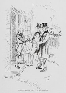 Ilustração para "Os dias de escola de Tom Brown" (litografia) de Edmund Joseph (after) Sullivan