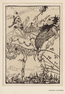 A grinalda do Kaiser: Parceiros de dança (litografia) de Edmund Joseph (after) Sullivan