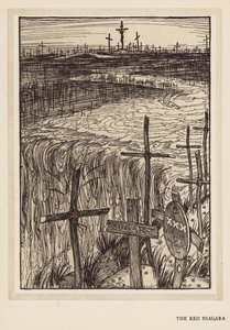 A grinalda do Kaiser: O Niagara Vermelho (litografia) de Edmund Joseph (after) Sullivan