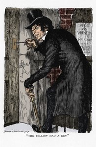 Cena do Estranho Caso do Dr. Jekyll e Mr Hyde por Robert Louis Stevenson, 1927