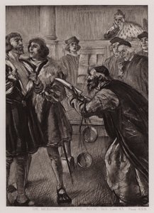O Mercador de Veneza, Ato IV, Sc I de Edmund Joseph Sullivan