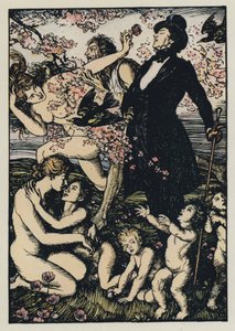 Ilustração para Tennysons Maud de Edmund Joseph after Sullivan