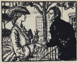 Ilustração para Tennysons Maud de Edmund Joseph after Sullivan