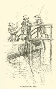 Snigling Eels de uma ponte