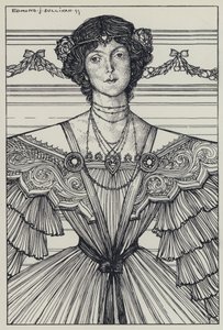 Tennyson, ilustração para um sonho de mulheres justas e outros poemas