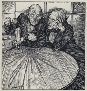 Tennyson, ilustração para um sonho de mulheres justas e outros poemas