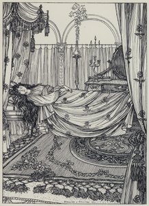 Tennyson, ilustração para um sonho de mulheres justas e outros poemas