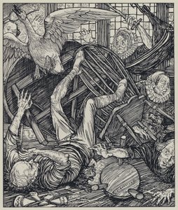 Tennyson, ilustração para um sonho de mulheres justas e outros poemas