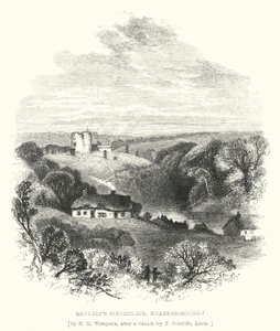 Local de nascimento de Metcalf, Knaresborough (gravura)