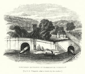 Entrada Norte dos Túneis de Harecastle (gravura)