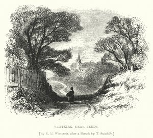 Whitkirk, perto de Leeds (gravura)