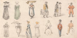 Estudos de Números: Mulheres, Comerciantes, etc. de Edmund Thomas Parris