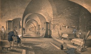 Interior de Fort Nicholas, 1856