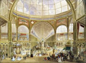 Interior da Exposição Internacional de 1862 de Edmund Walker