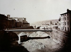 Vista de Vienne (foto) de Edouard Denis Baldus