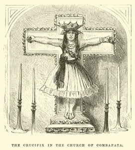 O Crucifixo na Igreja de Combapata (gravura)