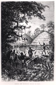 Yagouman Chefe Rougouyenne Hunting the Devil, ilustração de 