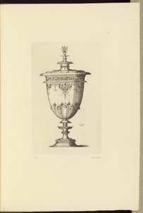 [Desenho para um vaso de Virgil Solis] de Édouard Baldus