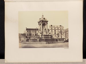 [Fontaine Saint Sulpice] (N.º 76) de Édouard Baldus