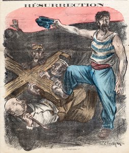 Capa de "The Socialist Chambard", número 71, Satirical in Colours de Edouard Couturier