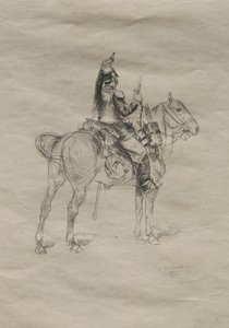 O Cavaleiro, 1875. de Jean-Baptiste Edouard Detaille
