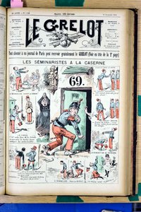 Capa do "Le Grelot", número 1025, Satirique en Couleurs