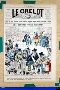 Capa do "Le Grelot", número 1323, Satirique en Couleurs
