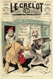 Capa do "Le Grelot", número 423 de Edouard Guillaumin Pepin