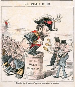 Capa do "Le Grelot", número 889, Satirique en Couleurs de Edouard Guillaumin Pepin