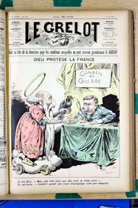 Capa do "Le Grelot", número 1478, Satirique en Couleurs de Edouard Guillaumin Pepin