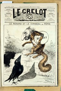 Capa do "The Grelot", número 348, Satirique en Couleurs de Edouard Guillaumin Pepin