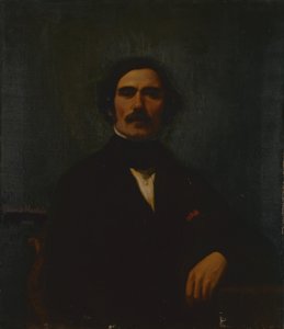 auto-retrato de Édouard Hostein