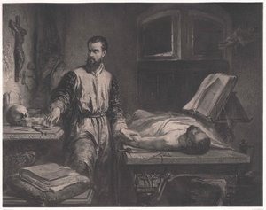 Andrew Vesalius de Edouard Jean Conrad (after) Hamman