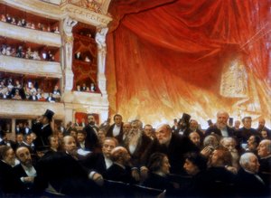 Um intervalo com a Comédia Francesa, 1886