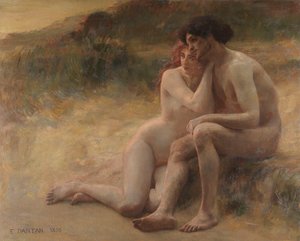 O tempo voa (Fragmento) de Edouard Joseph Dantan