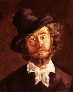 Artista (retrato do pintor, Marcellin Desboutin) de Édouard Manet