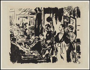 No café, 1874 de Édouard Manet