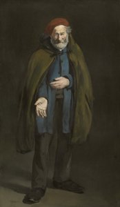 Mendigo com um casaco Duffel de Édouard Manet
