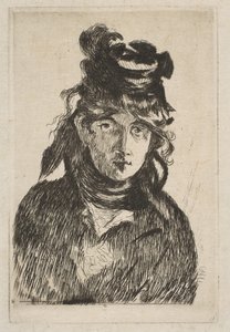 Berthe Morisot, 1872. de Édouard Manet