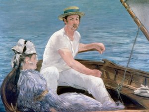 Passeio de barco, 1874 de Édouard Manet