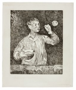 Menino soprando bolhas de sabão de Édouard Manet
