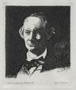 Carlos Baudelaire de Édouard Manet