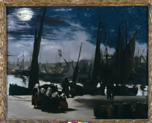 Luar no porto de Boulogne de Édouard Manet