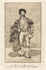 Don Mariano Camprubi (Le Bailarin) de Édouard Manet