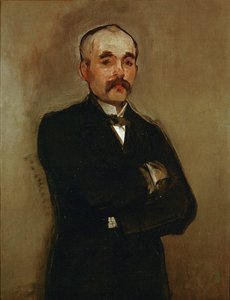 Georges Clemenceau ... (óleo sobre tela) de Édouard Manet