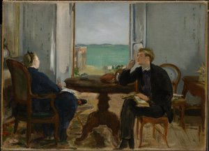 Interior em Arcachon de Édouard Manet