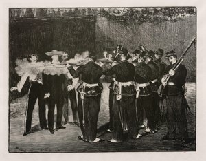 A execução de Maximiliano de Édouard Manet