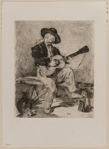 Le Guitarrero de Édouard Manet