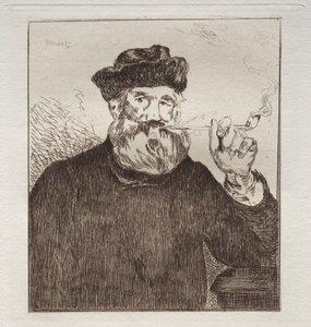 O fumante. de Édouard Manet